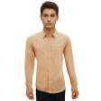 Plain Peach Shirt : Business