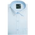 Plain Light Blue Shirt : Business