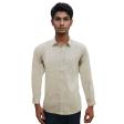 Plain Beige Shirt : Business
