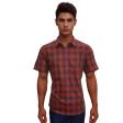 Checks Rust Shirt : Ditto