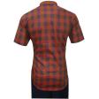 Checks Rust Shirt : Ditto