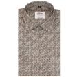 Print Brown Shirt : Ditto