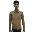 Combination Brown Shirt : Ditto