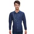 Combination Navy Blue Shirt : Ditto