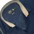Combination Navy Blue Shirt : Ditto