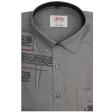 Handpainted Gray Shirt : Ditto