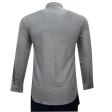 Handpainted Gray Shirt : Ditto