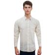 Plain Cream Shirt : Business
