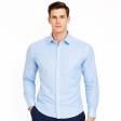 Plain Blue Shirt : Business