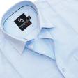 Plain Blue Shirt : Business