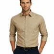 Plain Brown Shirt : Business