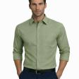 Plain Green Shirt : Business