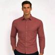 Plain Rust Shirt : Business