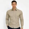 Plain Fawn Shirt : Business