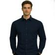 Plain Navy Blue Shirt : Business
