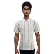 Stripes Cream T-shirt : Regular