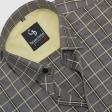 Checks Gray Shirt : Business