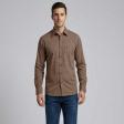 Checks Brown Shirt : Business