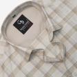 Checks Fawn Shirt : Business
