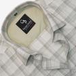 Checks Gray Shirt : Business