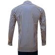 Stripes Dark Blue Shirt : Business
