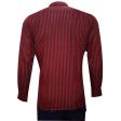 Stripes Maroon Shirt : Business