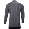 Stripes Gray Shirt : Business