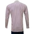 Stripes Maroon Shirt : Business