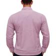Self Design Mauve Shirt : Business