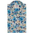 Print Blue Shirt : Ditto