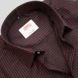 Stripes Maroon Shirt : Ditto