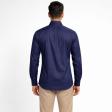 Self Design Navy Blue Shirt : Ditto