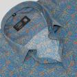 Print Blue Shirt : Ditto