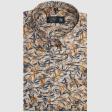 Print Brown Shirt : Ditto