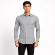 Plain Light Gray Shirt : Slim