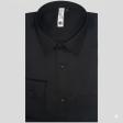 Plain Black Shirt : Slim