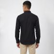 Plain Black Shirt : Slim