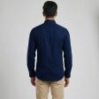 Plain Navy Blue Shirt : Slim
