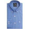 Stripes Blue Shirt : Business