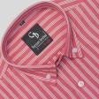 Stripes Red Shirt : Business