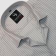 Stripes Gray Shirt : Business