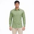 Plain Green Shirt : Business