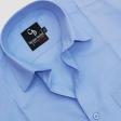 Plain Blue Shirt : Business