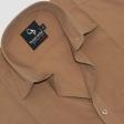 Plain Brown Shirt : Business
