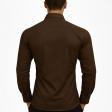 Plain Brown Shirt : Business