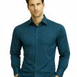 Plain Twilight Blue Shirt : Business