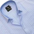 Stripes Blue Shirt : Business