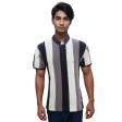 Stripes Mauve T-shirt : Regular