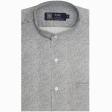 Print Gray Shirt : Party