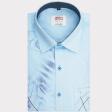 Handpainted Light Blue Shirt : Ditto